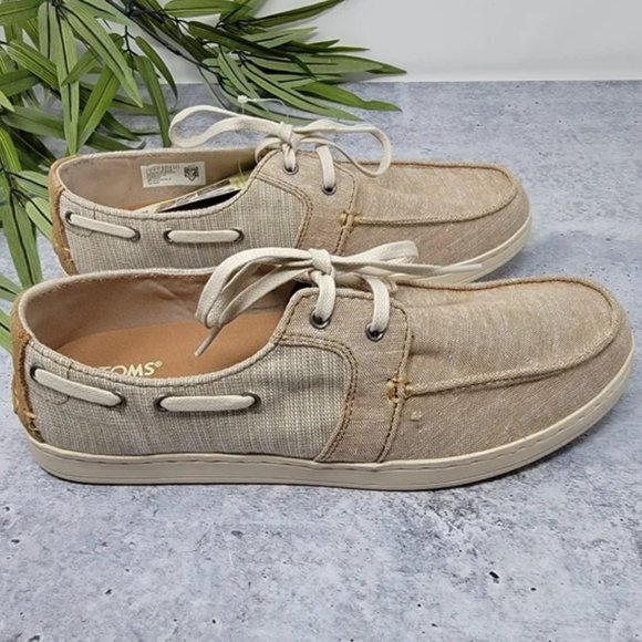 NWT Toms | Culver Loafers - Tan (Toffee Chambray Mix) - Picture 2 of 8